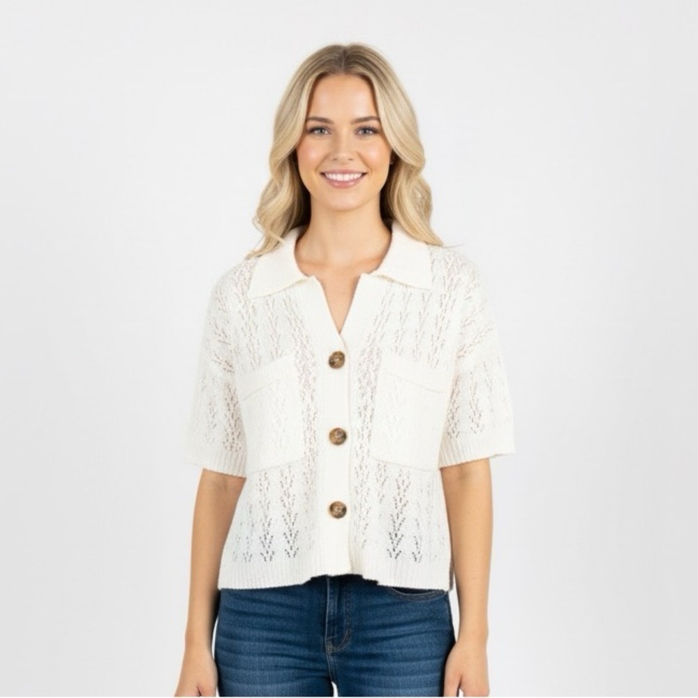 ALTR’D State white lace top size xsmall